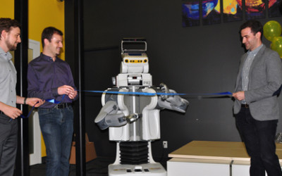 Clearpath’s Robot Ribbon Cutting