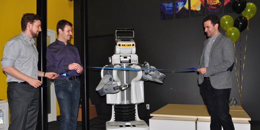 Clearpath’s Robot Ribbon Cutting