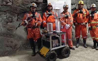 Robots Explore Dangerous Mines with Novel Sensor Fusion Technology