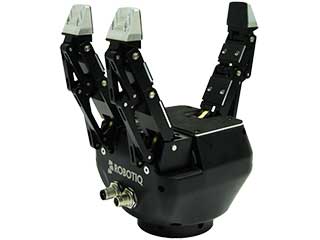 Robotiq robotic gripper manipulation