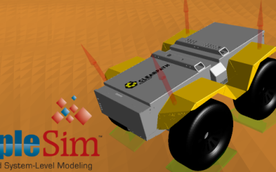 Simulating Clearpath Robots in MapleSim